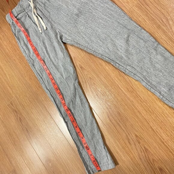 Grey Drawstring Linen Pants - XS - Picture 13 of 13